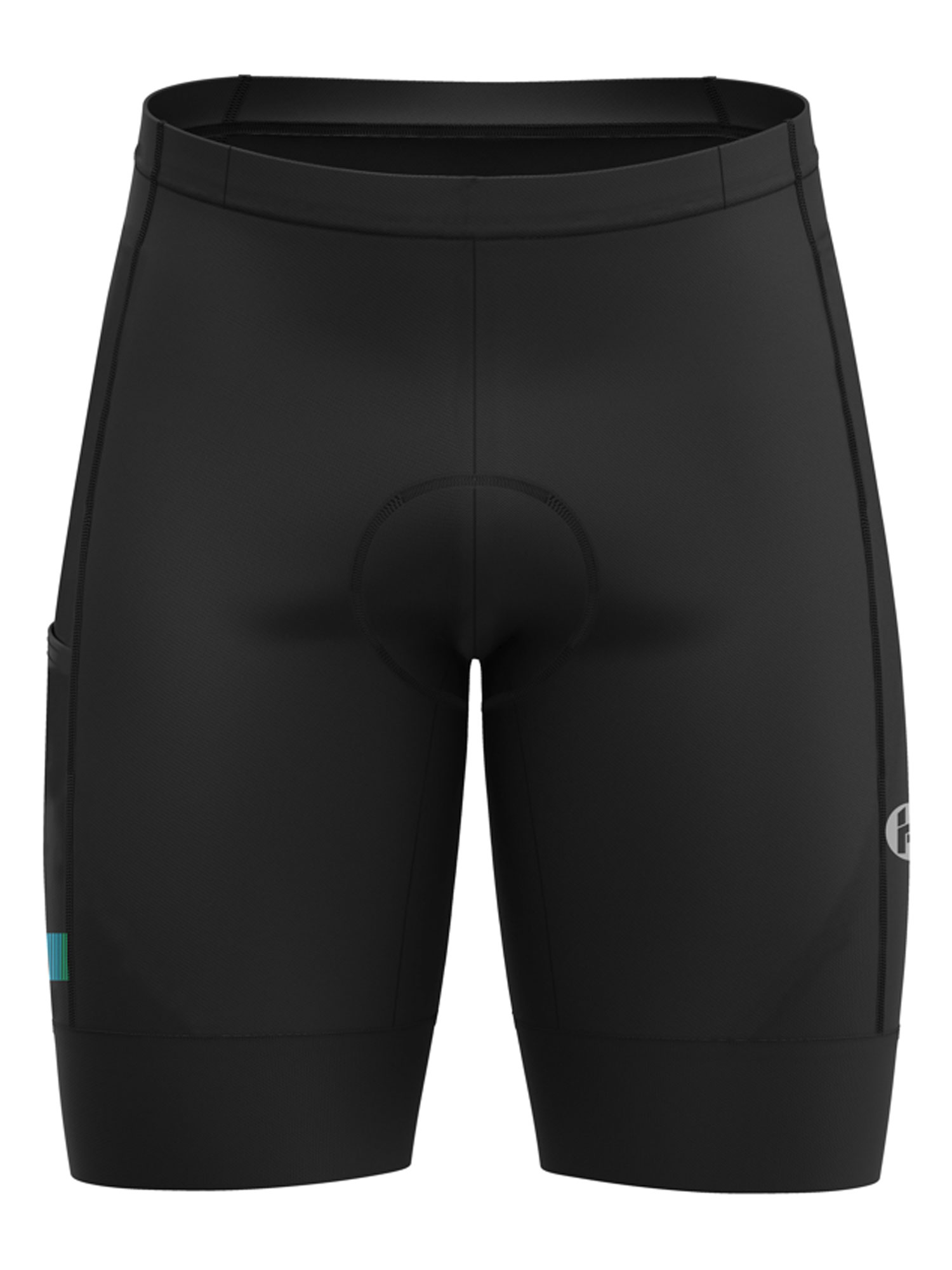 Men's Pro Gel Padded Black Cycling Pants