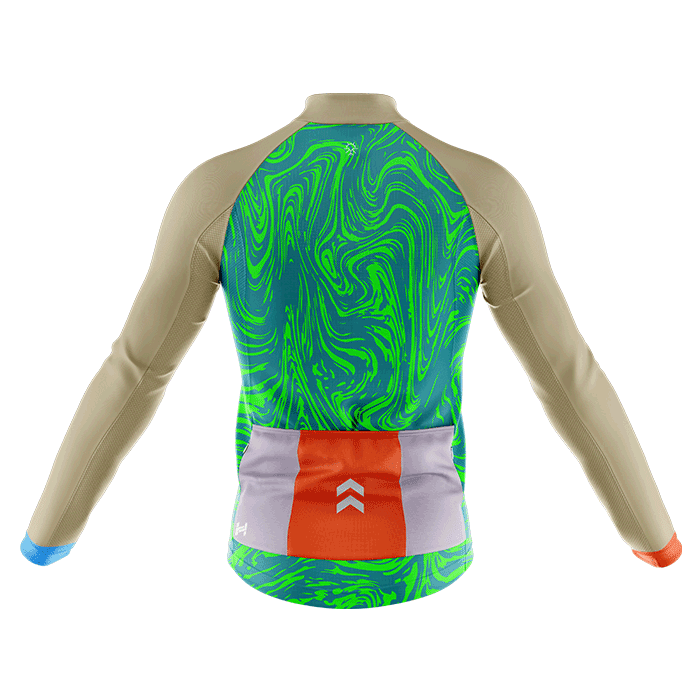 Hyve Long Sleeve Winter Cycling Jersey | Winter Thermal Cycling Jerseys