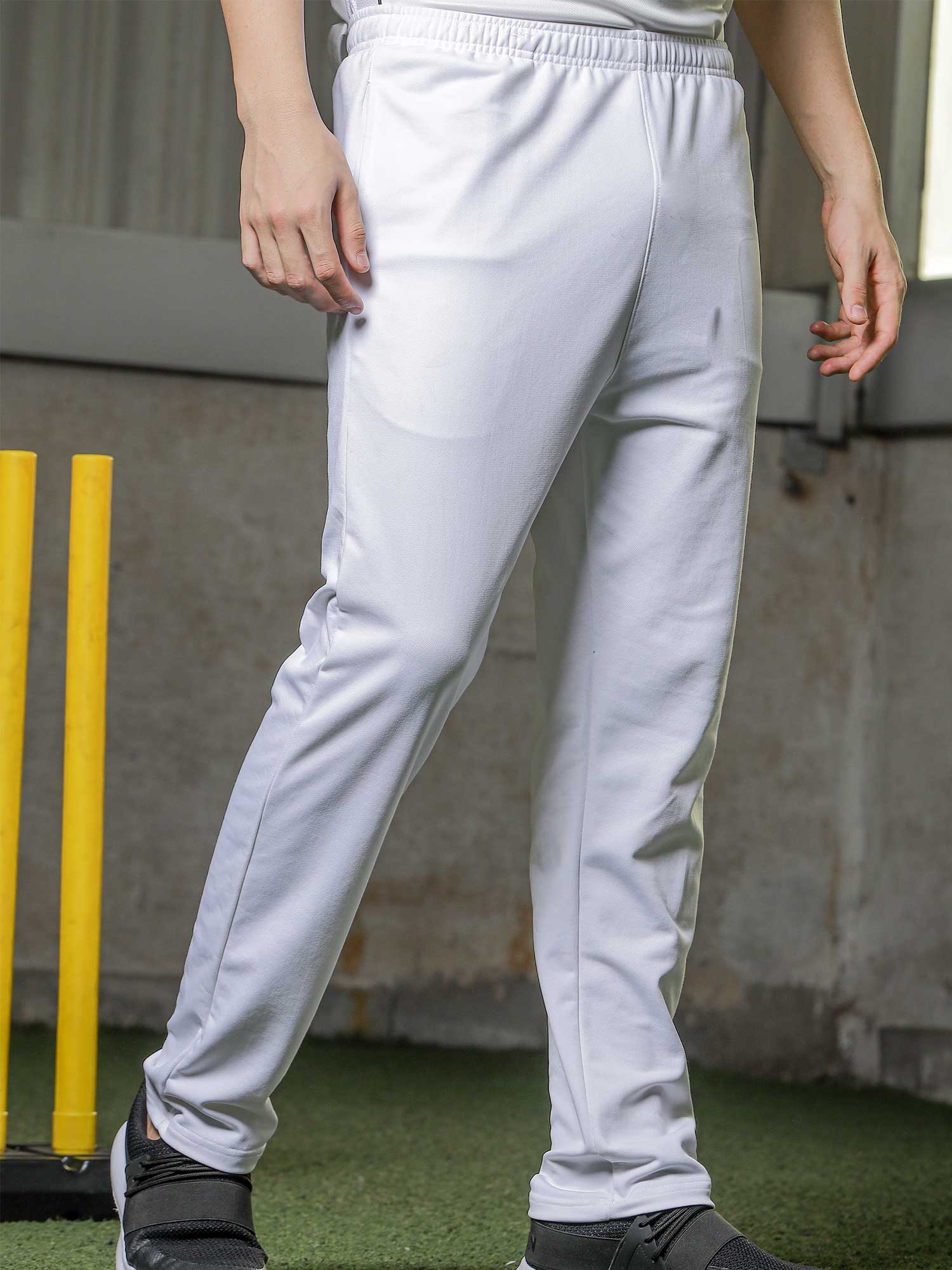 Laabha Stylish Women White Track Pants Size-L : Amazon.in: Clothing &  Accessories