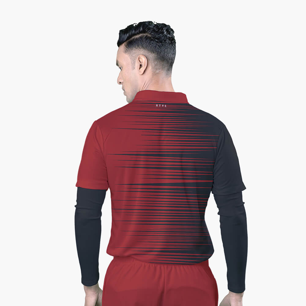 Shop New Arrival: Hyve Zooter Red Custom Cricket Uniform Jersey for Men